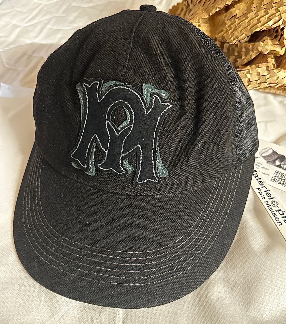 【MPQ】MPQ BIG VISOR CAP (Black mesh) bdw/mpq