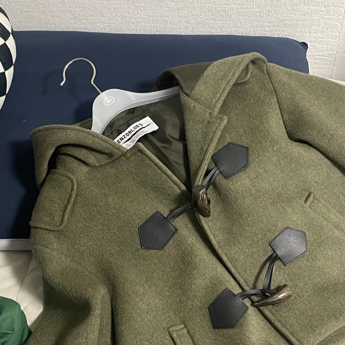 enzo blues pコート have ファッション enzo blues pコート