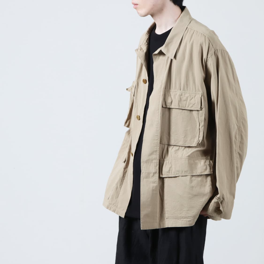 COMOLI KHAKI B.D.U JACKET 24ss | 후루츠패밀리 COMOLI KHAKI B.D.U JACKET 24ss | 후루츠패밀리