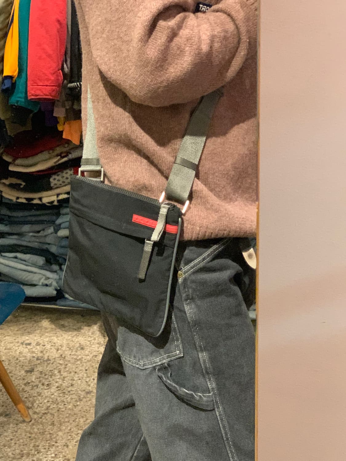 バッグ 00s 90s Prada Sport Prada sport プラダスポーツ 2WAYバッグ ビジネスバッグ