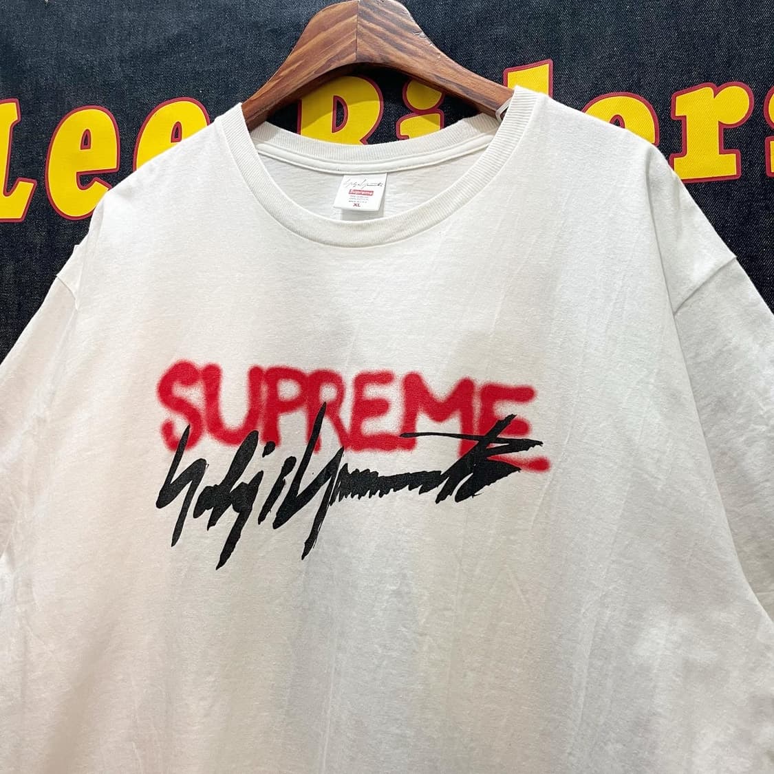 Supreme Y's by Yohji Yamamoto L/S Tee白L Supreme Y's L/S Tee ホワイト