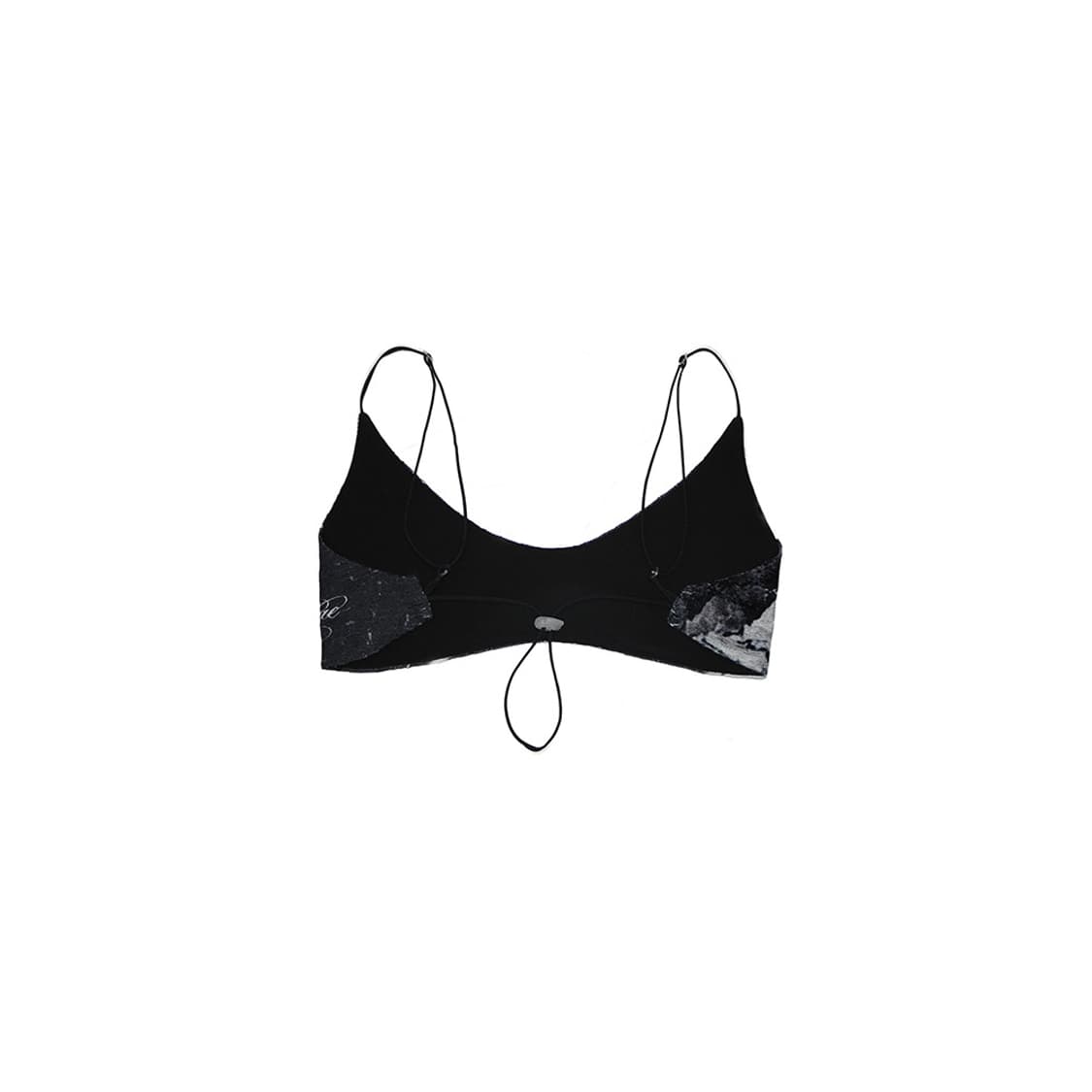 【BONNAE】 Graphic bikini ♥Black 구함글] BONNAE 본네 GRAPHIC BIKINI TOP BLACK | 후루츠패밀리
