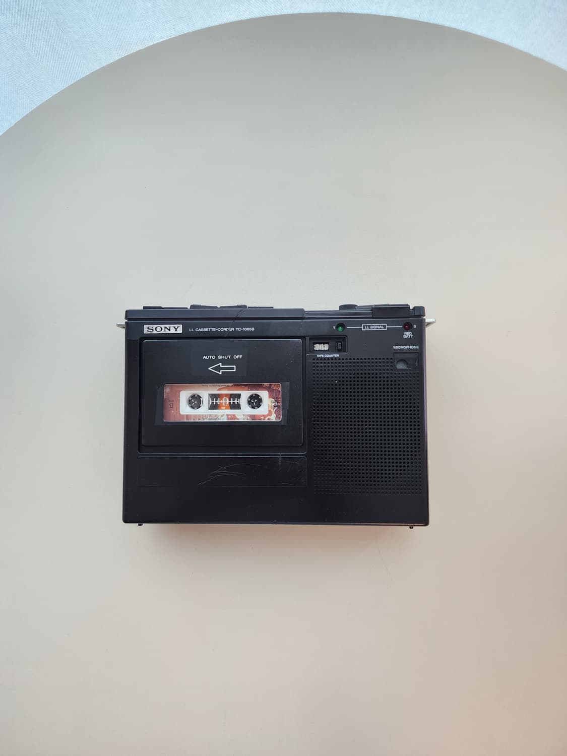70년대 소니 빈티지 카세트 플레이어 TC-1065B | 후루츠패밀리