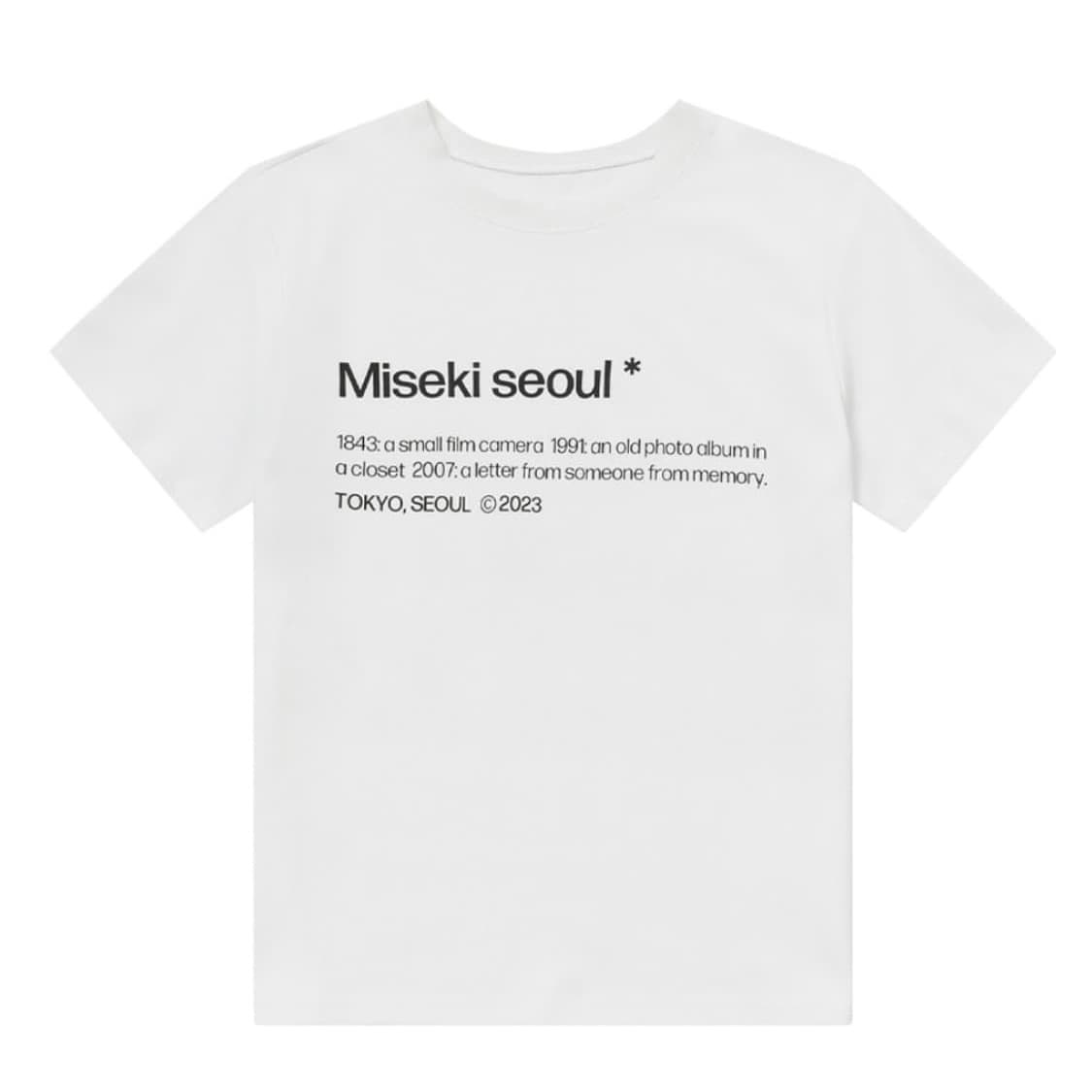 미세키서울 short sleeves WHITE | 후루츠패밀리
