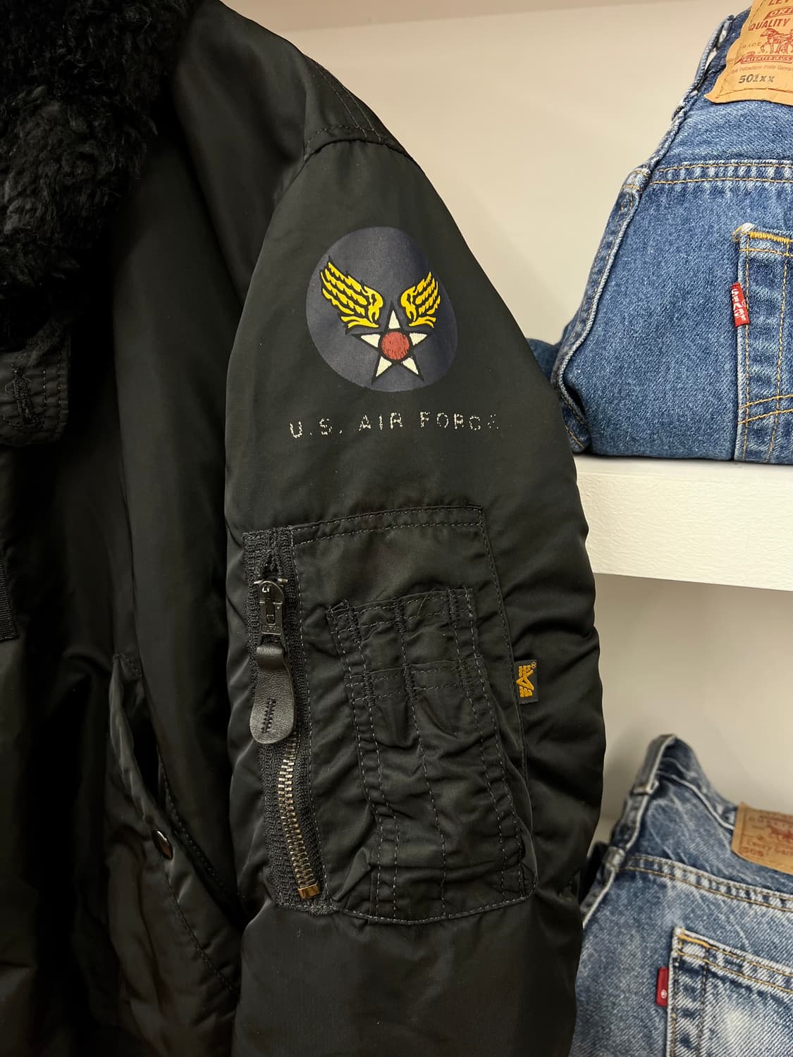 ALPHA INDUSTRIES B-15D ALPHA INDUSTRIES】 B-15D usa製