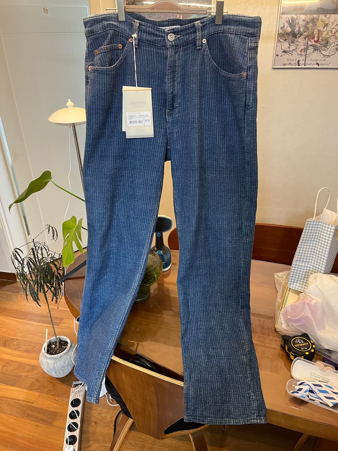 OUR LEGACY Full cut 32 24fw Full Cut Digital Print Denim Jeans