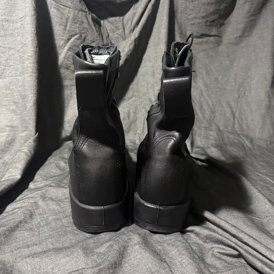 Wellco Navy Safety Flight Deck Boots | 후루츠패밀리