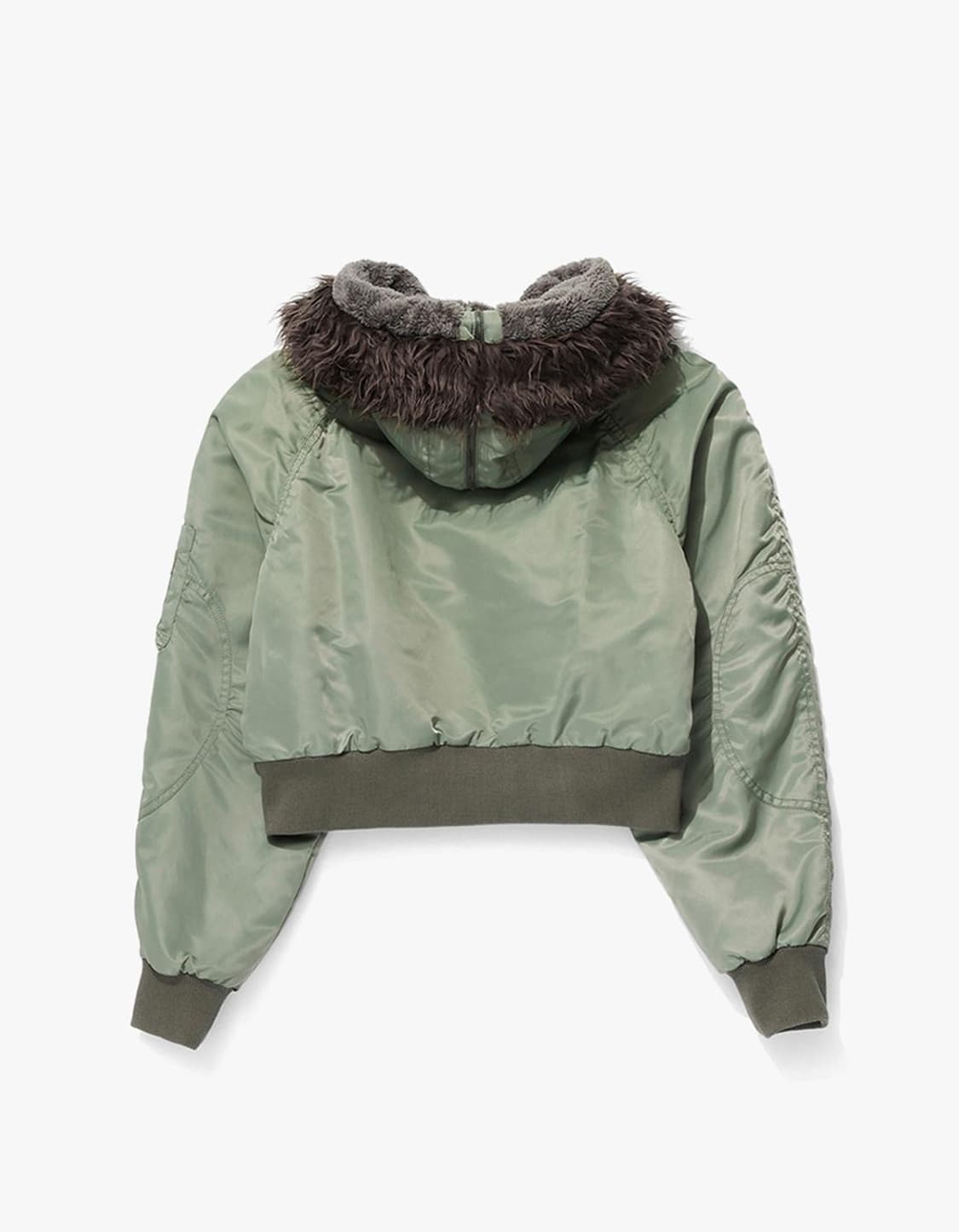 ジャケット・アウター Open YY  FAUX FUR ZIPPER HOOD MA1 Open YY - フェイクファー ジッパー フード MA1 | HBX - ハイプ