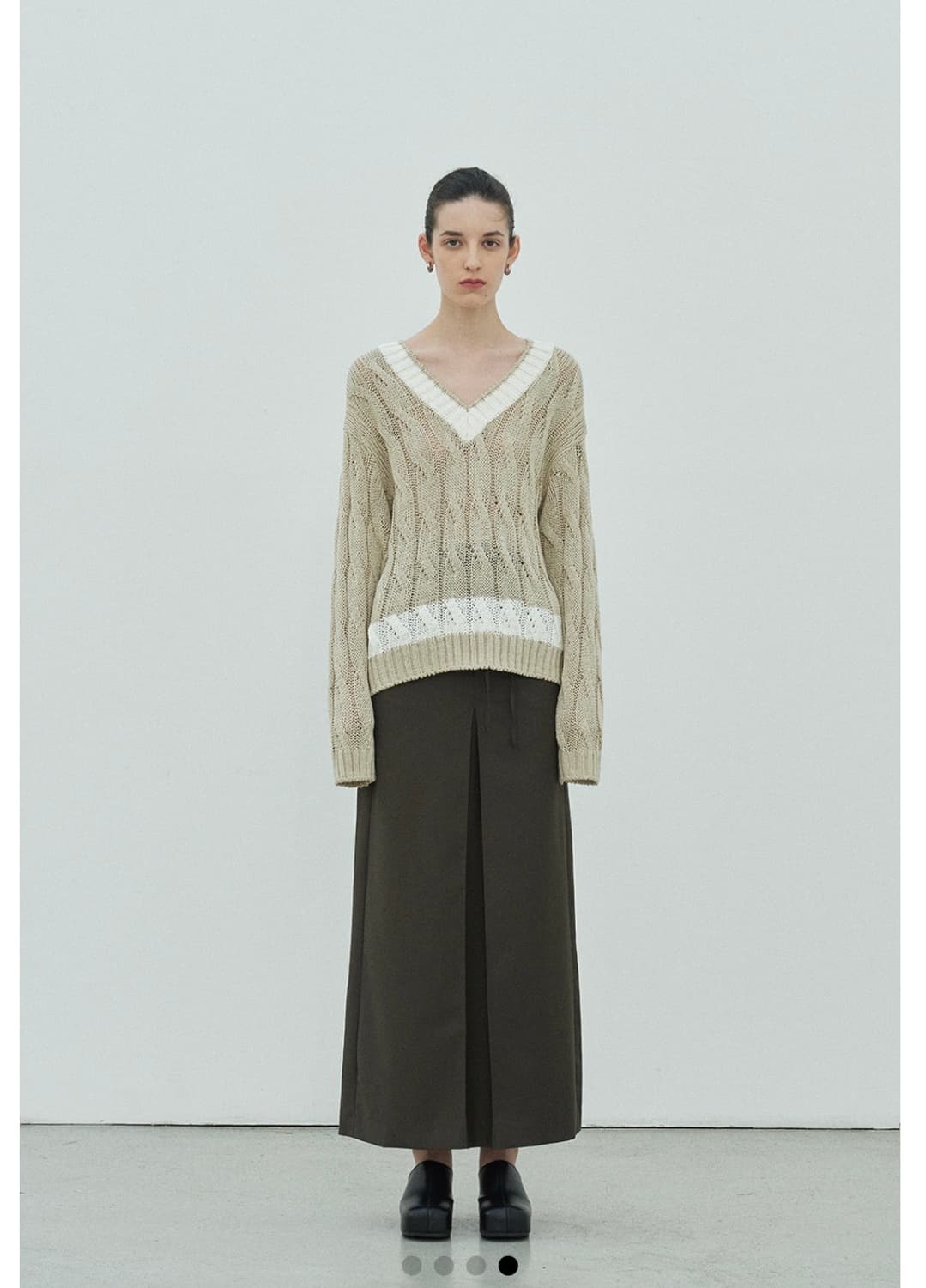 DIAGONAL String belt skirt | 후루츠패밀리