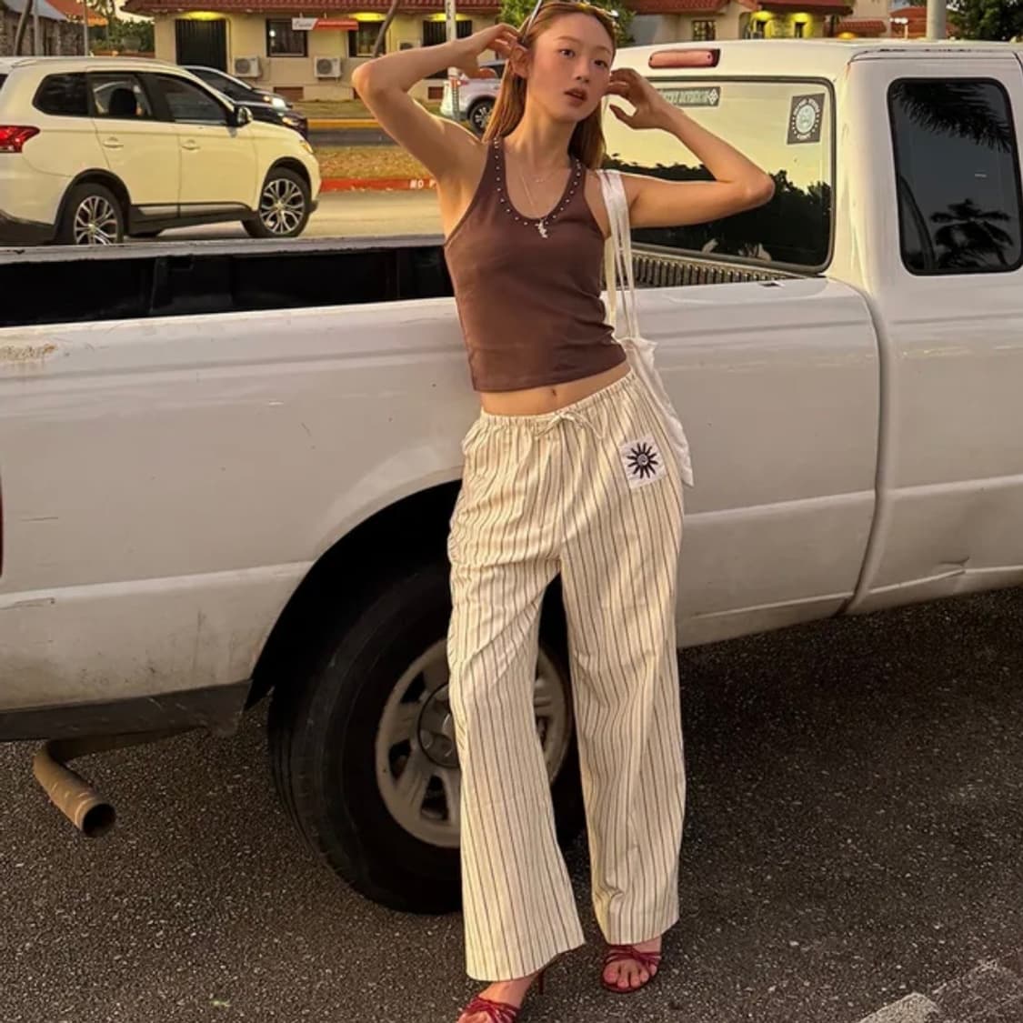 Kijun 기준 Le soleil Lounge Pants butter | 후루츠패밀리