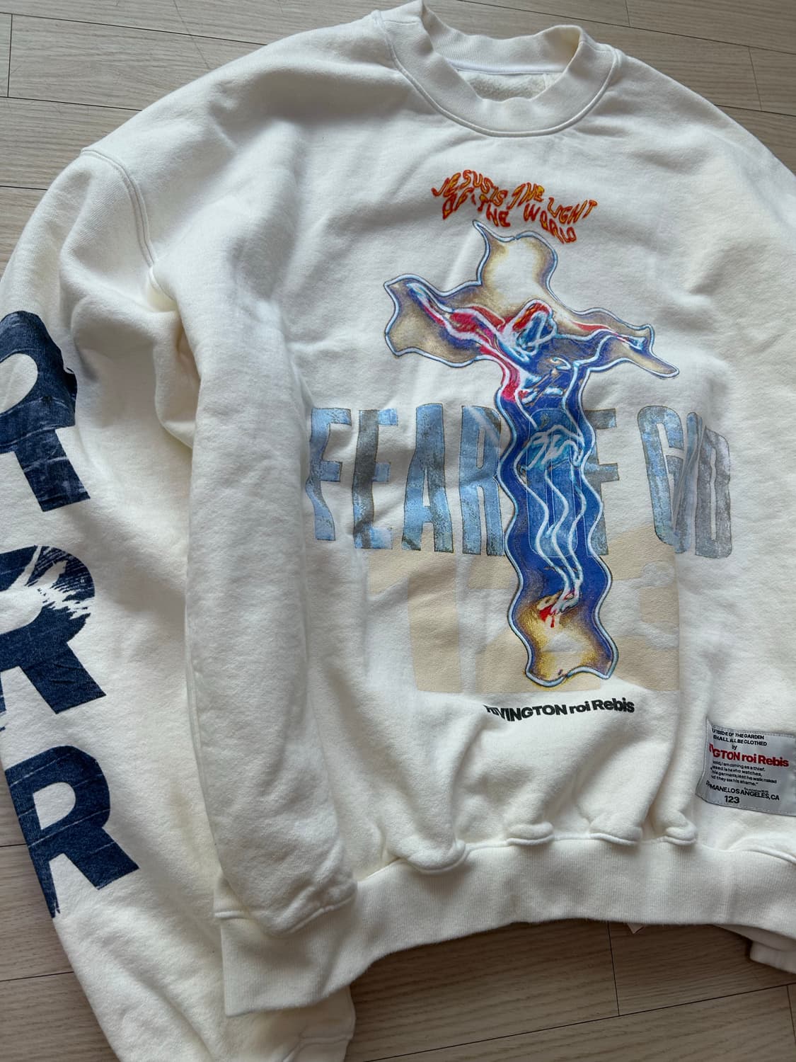 RRR123 FEAR OF GOD LOOK ITS ENEMYS LS M RRR123 X Fear of God