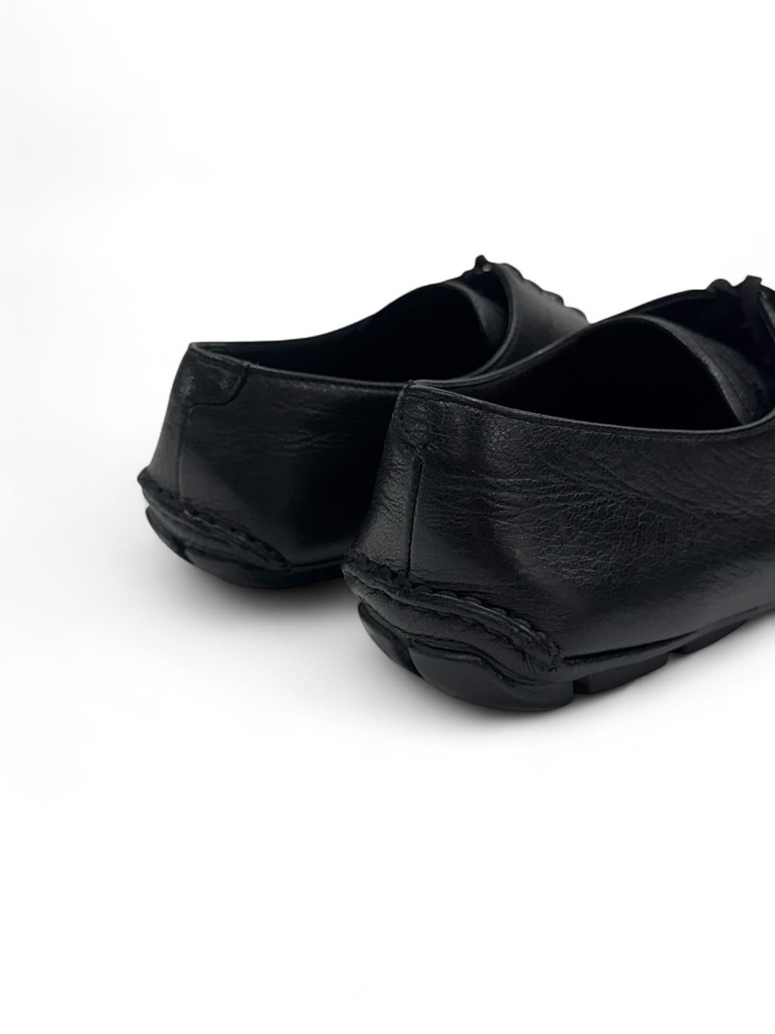 gm様Prada 00s Low Flat Car Shoes PRADA black suede Lace Driving Shoes Low Top Sneakers Men's