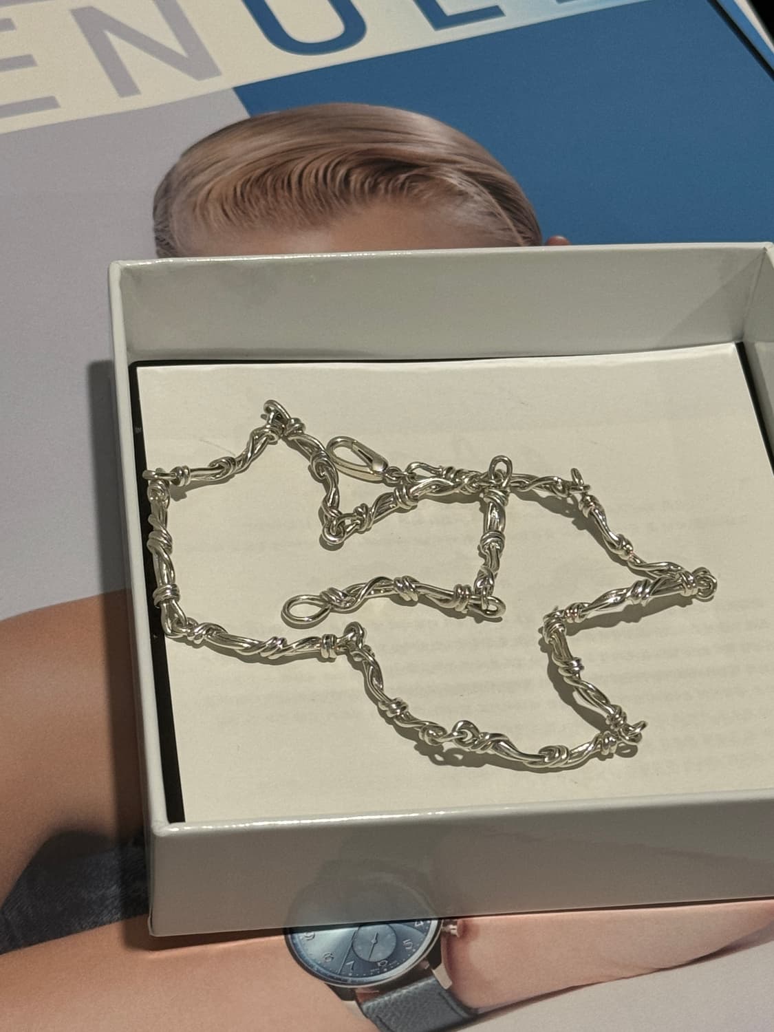 [COLD FRAME] /☆ GORDIAN KNOT CHAIN NECKLACE GORDIAN KNOT CHAIN NECKLACE