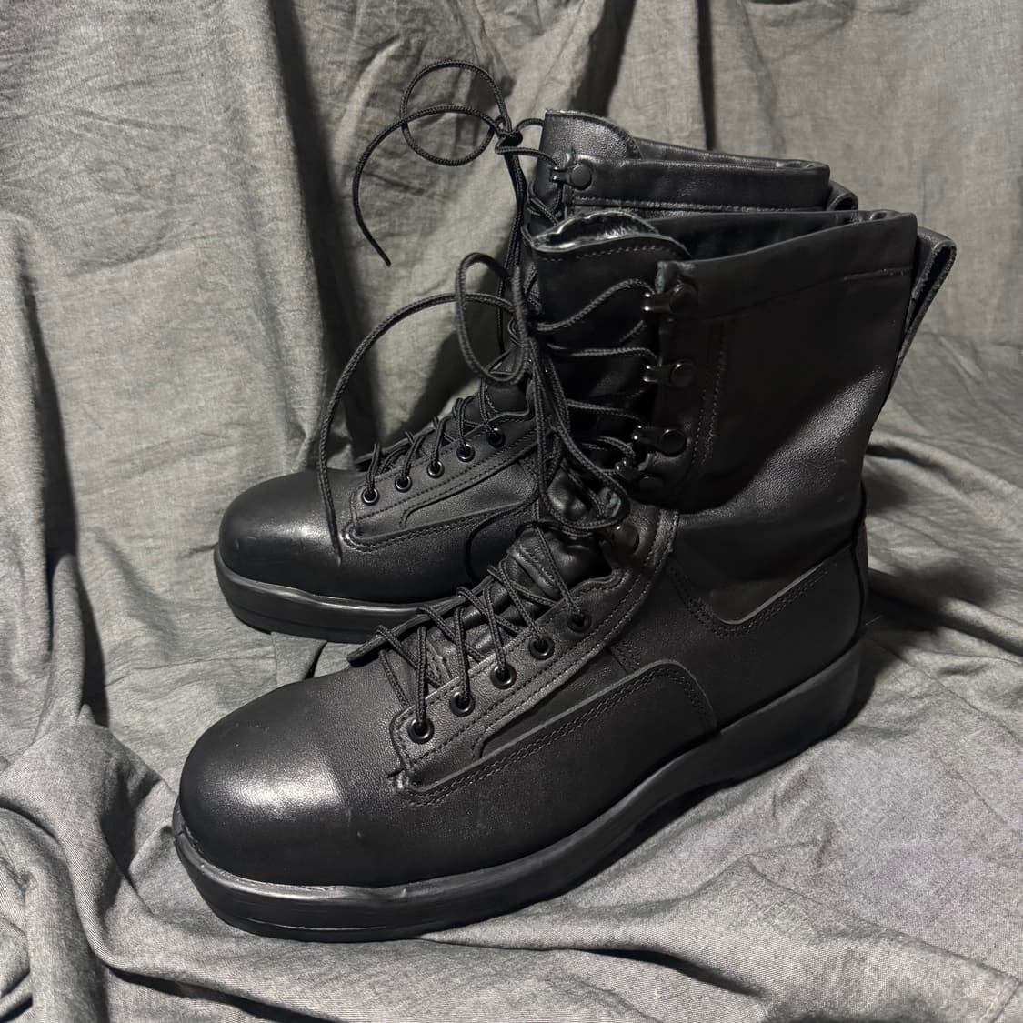 Wellco Navy Safety Flight Deck Boots | 후루츠패밀리