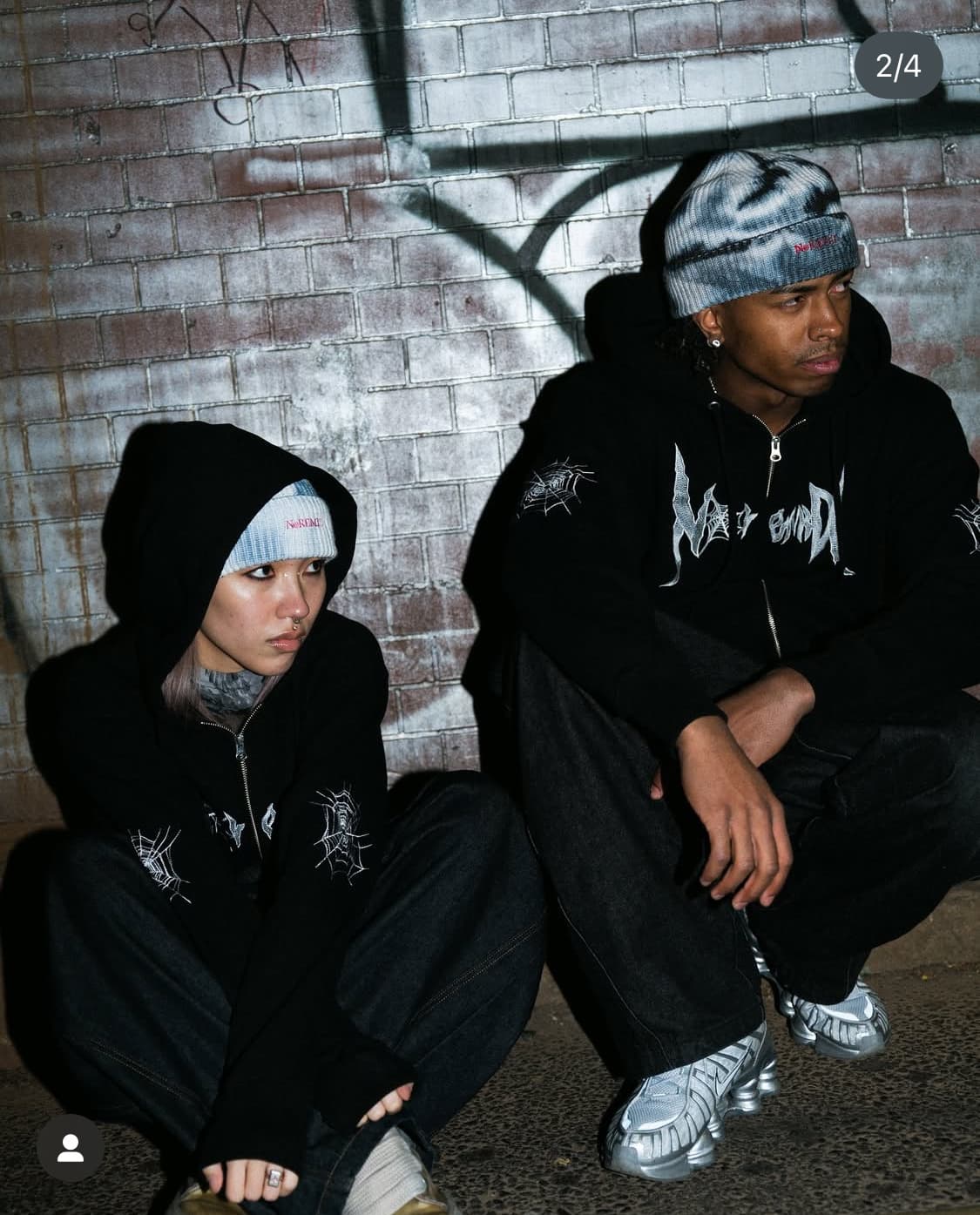 NOREMID RIGIT SUPER BAGGY DENIM – BLACK | 후루츠패밀리