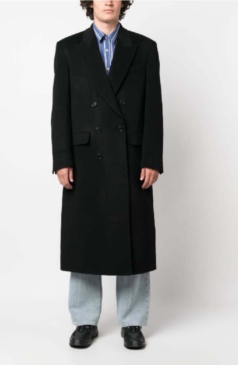SUNFLOWER DBコート SUNFLOWER | サンフラワー DB COAT BLACK (4167)