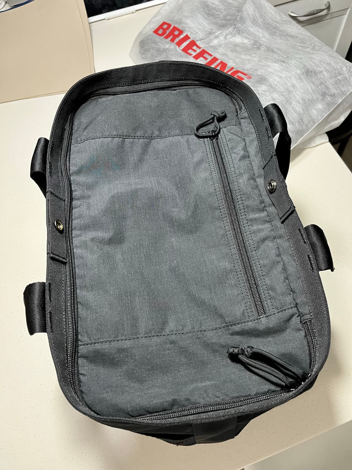 BRIEFING × NANGA DUAL BOX TOTE BRIEFING × NANGA DUAL BOX TOTE BRIEFING × NANGA DUAL BOX