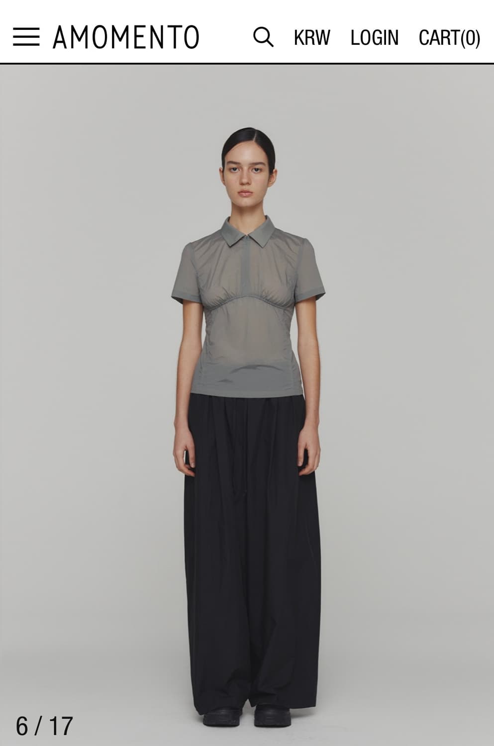 【AMOMENTO】HALF ZIP-UP CORSET TOP AMOMENTO / HALF ZIP-UP CORSET TOP