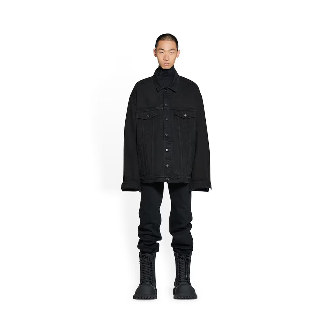 balenciaga garde robe denim jacket | 후루츠패밀리