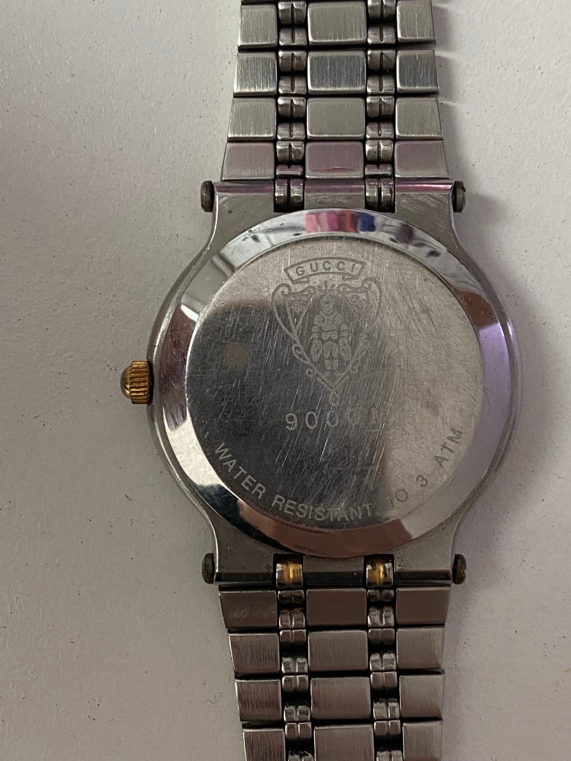 Gucci 9000l Gucci Watch 90001 稼働・新品電池 GUCCI 時計 クォーツ