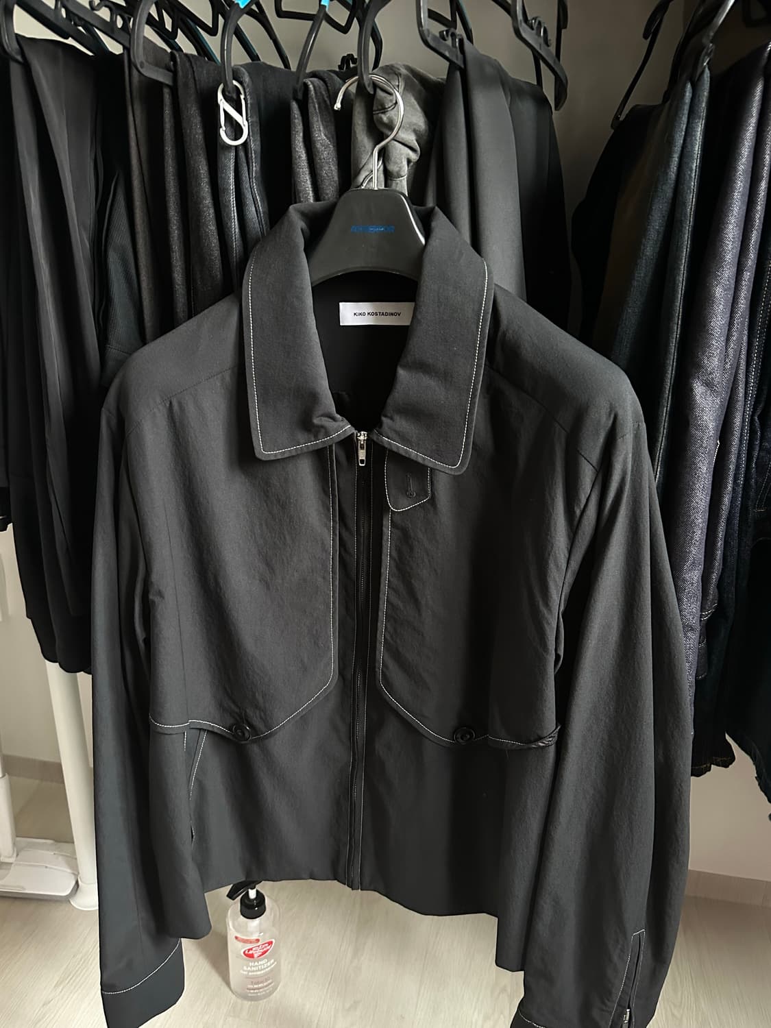 ジャケット・アウター kiko kostadinov MURAD LEATHER JACKET 48 kiko kostadinov MURAD LEATHER JACKET 48