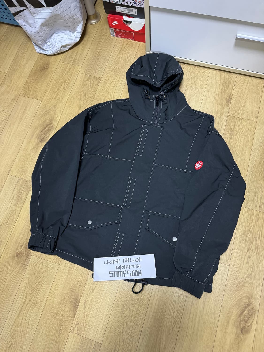 cavempt Contrast Stitch Hood Z | 후루츠패밀리