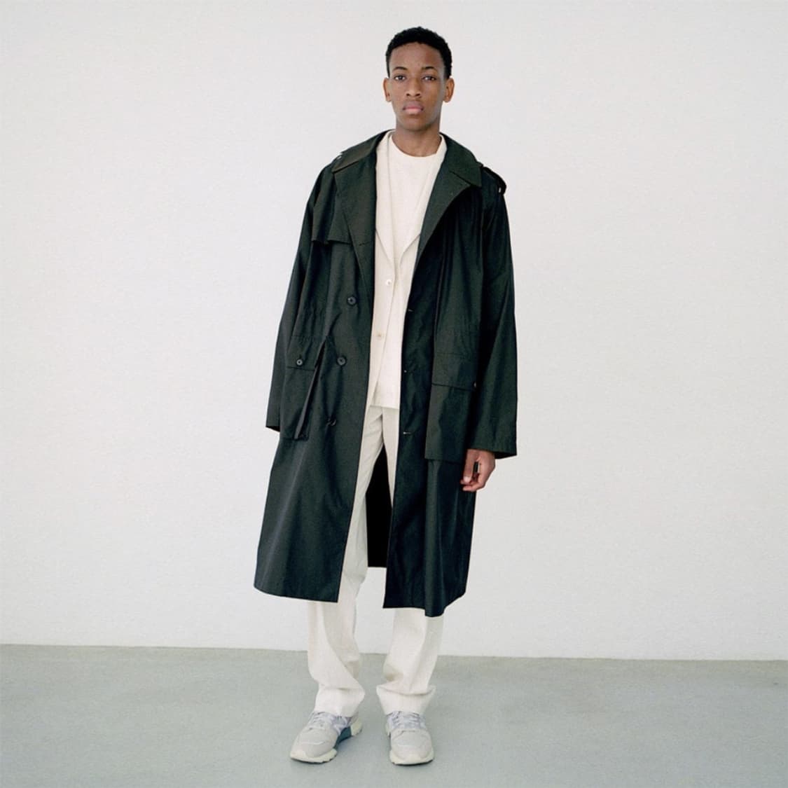 finx nylon chambray field coat | 후루츠패밀리