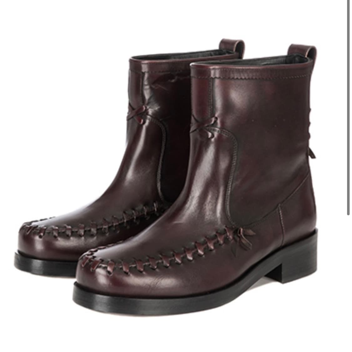 2320132 ファッション 専用STEFAN COOKE STUD PANEL BIKER BOOTS 41