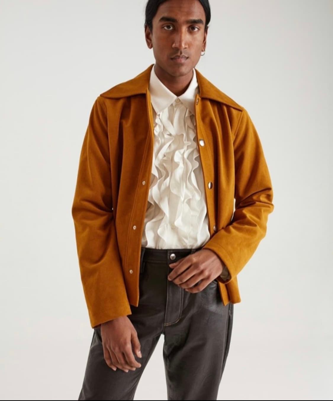 sefr Faux-Suede Trust Jacket