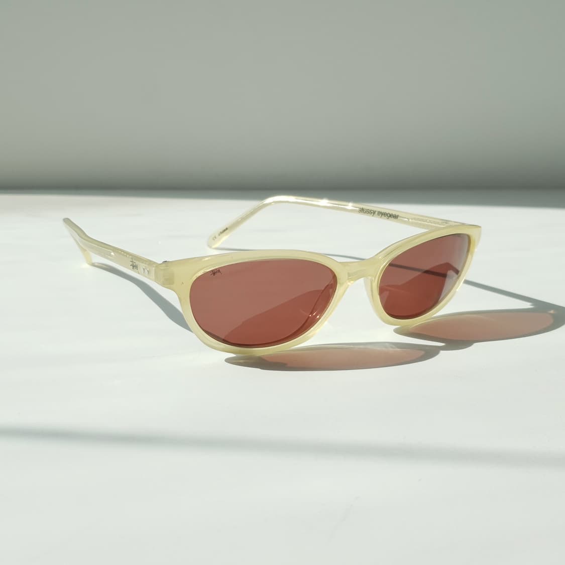 小物 stussy richie The Sixth Sense | 90's STUSSY EYEGEAR “RICHIE” GLASSES Yellow