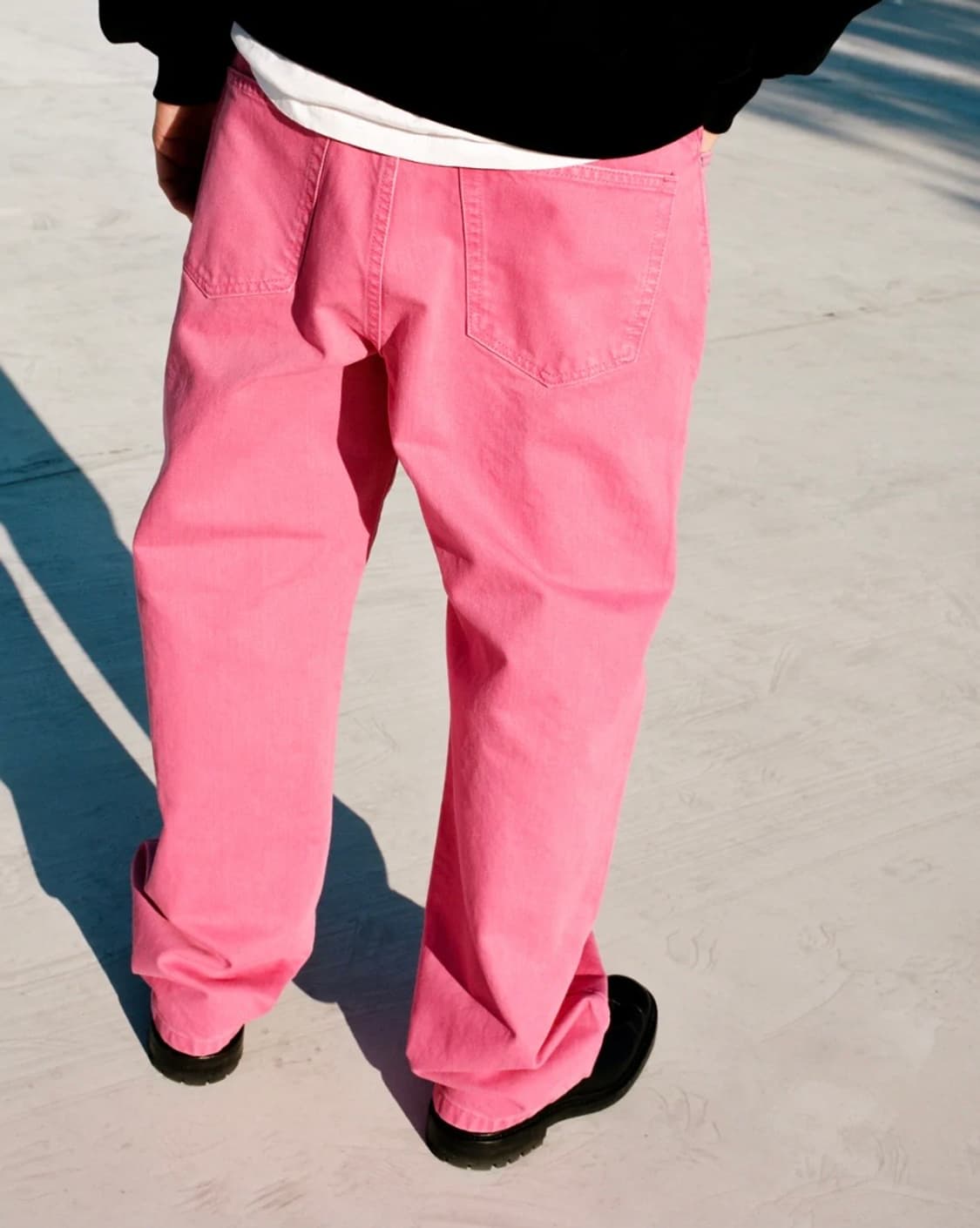 stussy overdyed big ol jean ピンク デニム stussy big ol jean pink