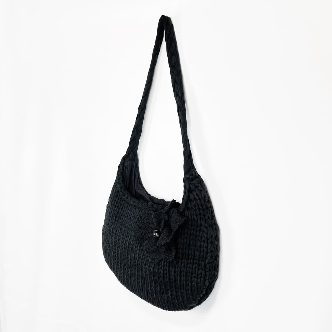 limi feu knit shoulder bag LIMI feu リミフゥ メッシュ×ニット