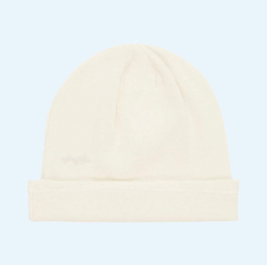 SKYLRK KNIT BEANIE ANGEL ホワイト ビーニー　即日発送 SKYLRK] KNIT BEANIE - ANGEL | 후루츠패밀리