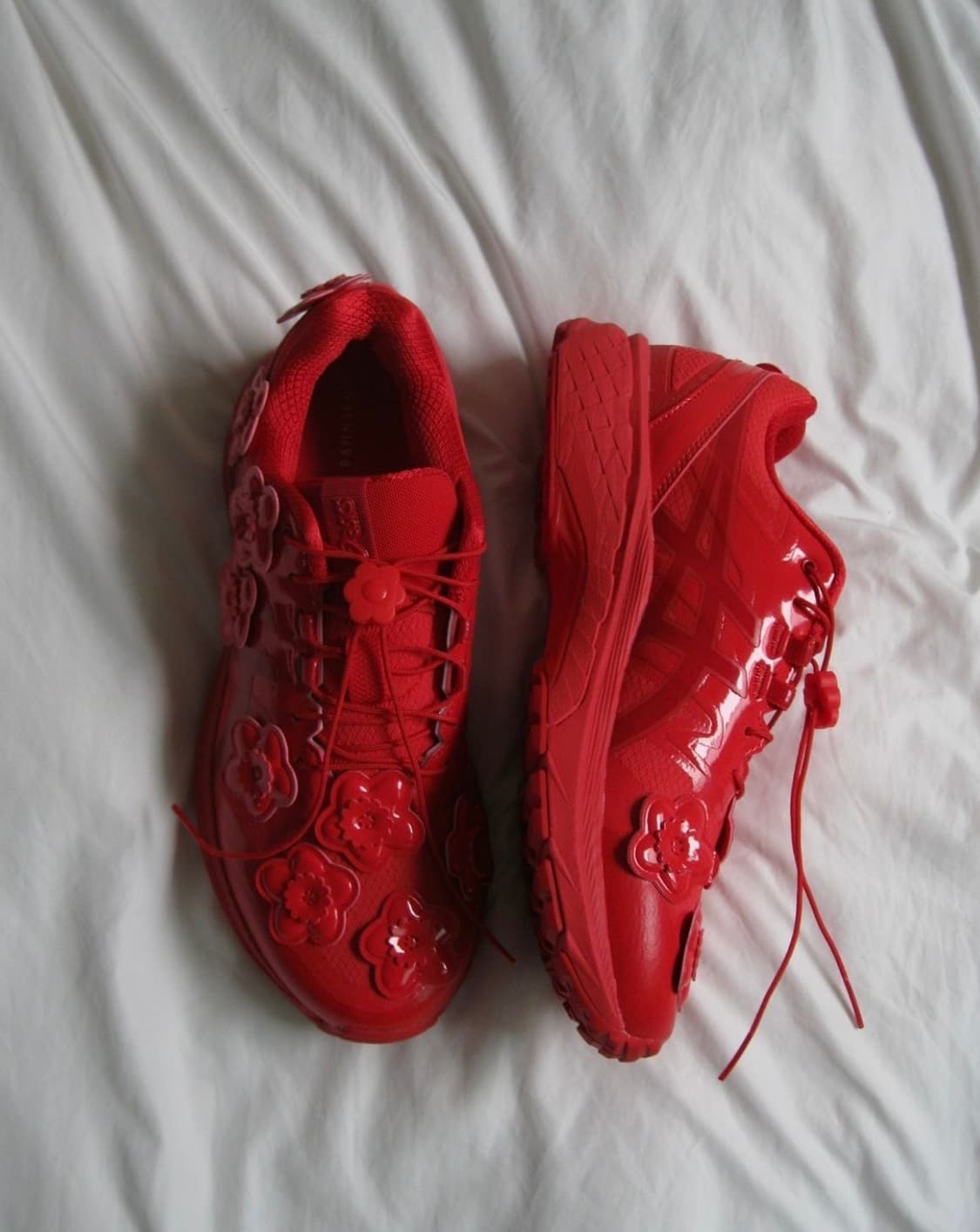 Cecilie bansen x asics gel terrain RED | 후루츠패밀리