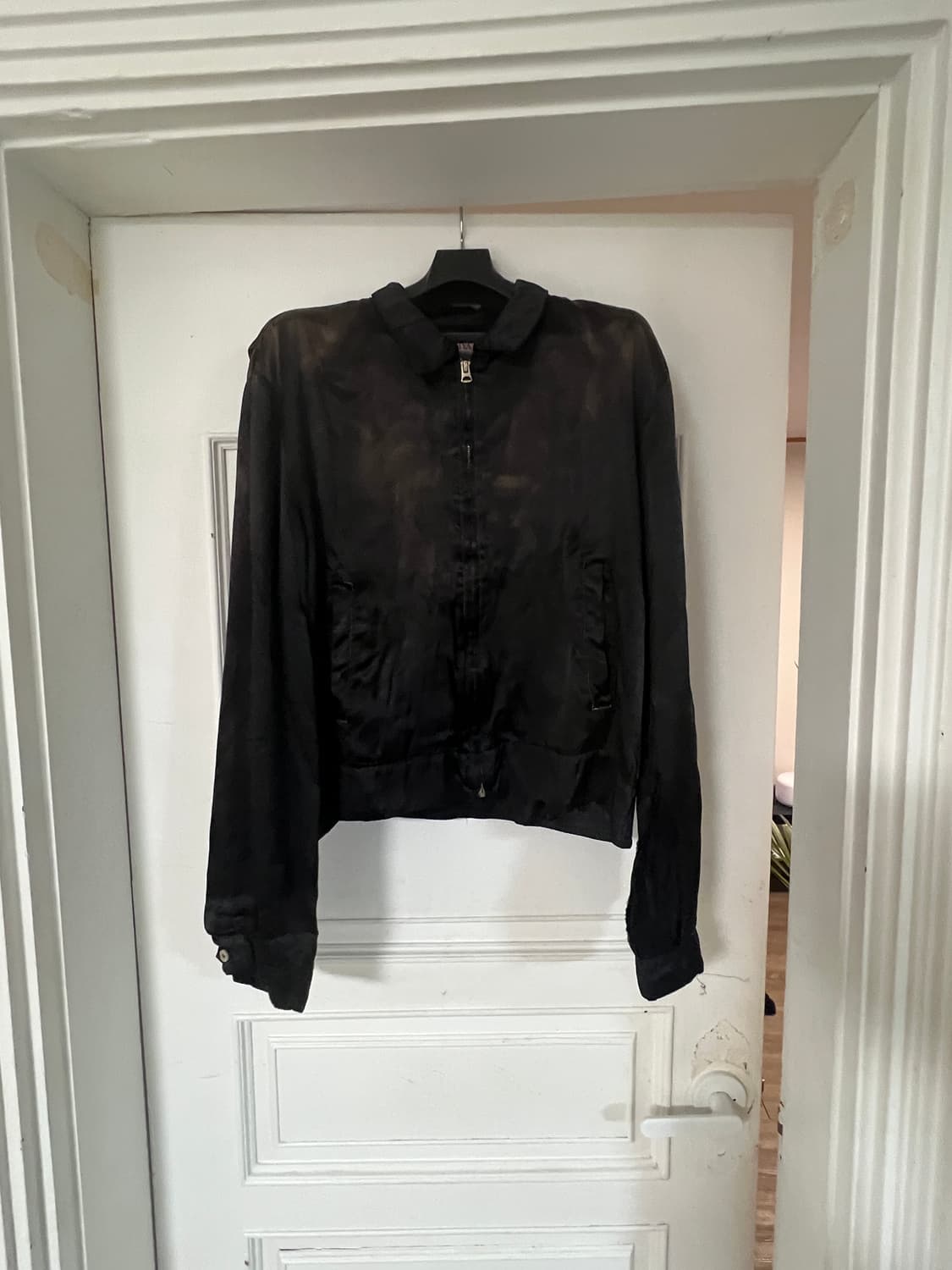 KAMIYA Breached Rayon Jacket M BLACK KAMIYA (カミヤ) | 公式通販