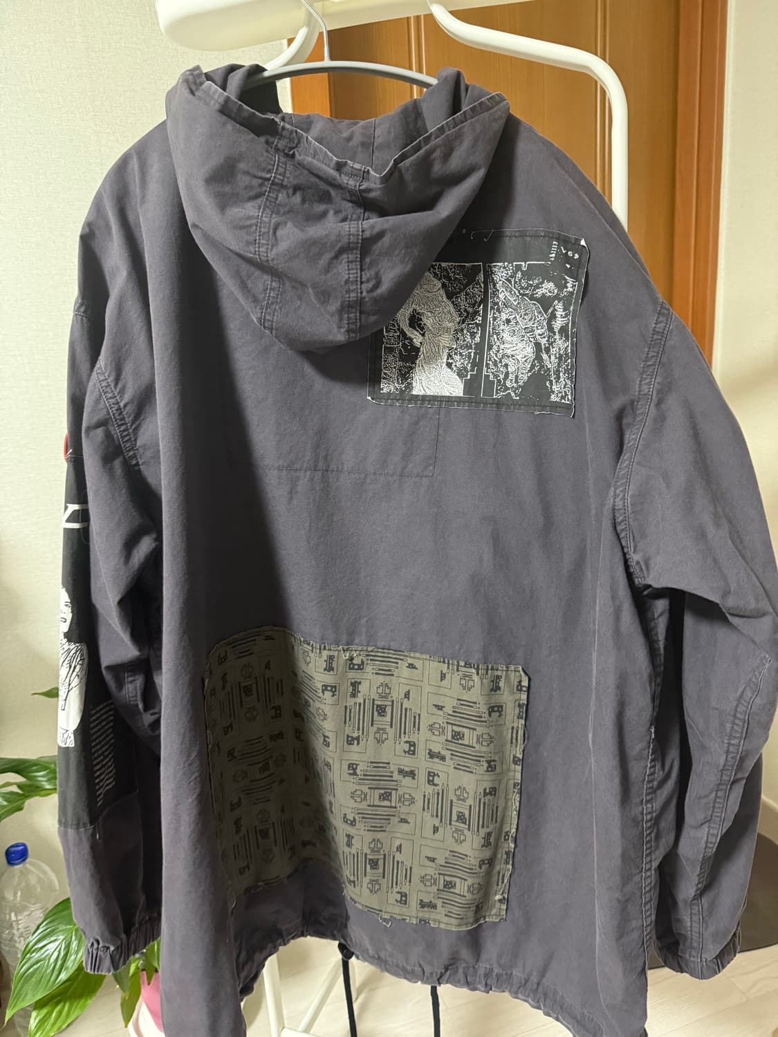 ジャケット・アウター C.E CAV EMPT PATCHED ZIP HOOD JACKET Buy Cav Empt Patched Zip Hood Jacket 'Black' - CES21JK07