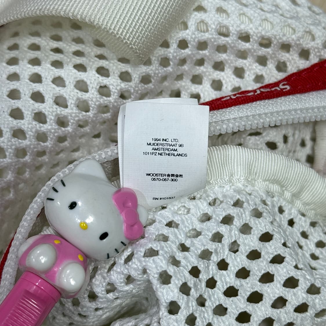 バッグ Supreme 23SS Mesh Mini Duffle Bag White Supreme Mesh Mini Duffle Bag White - 23S | 후루츠패밀리