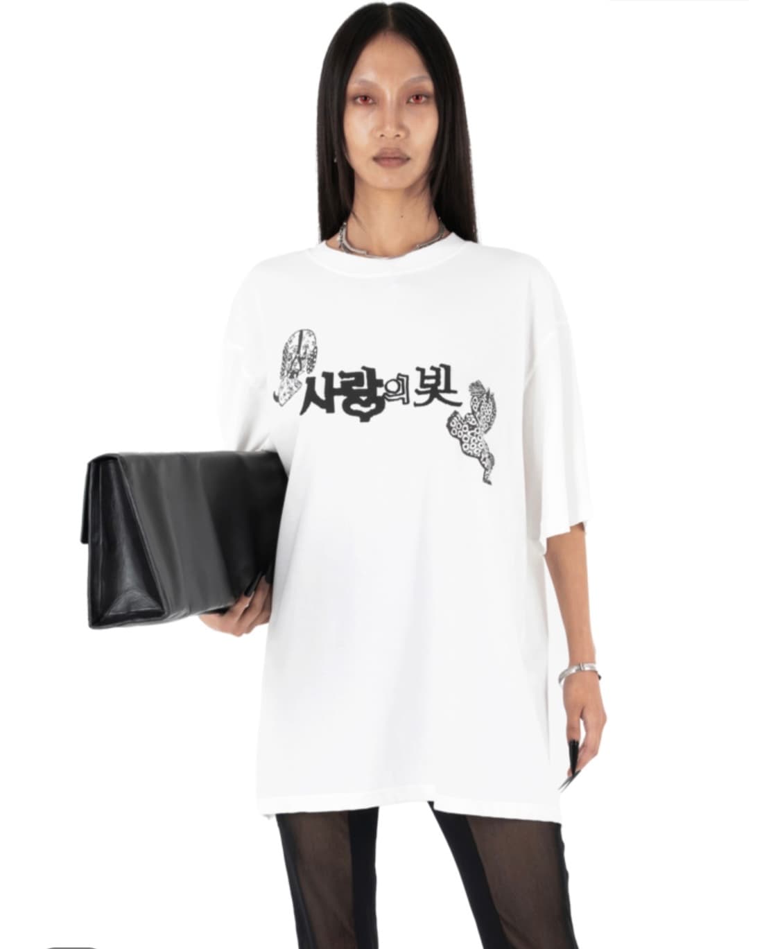 604service LIGHT OF LOVE OVERSIZED TEE | 후루츠패밀리 604service LIGHT OF LOVE OVERSIZED TEE | 후루츠패밀리