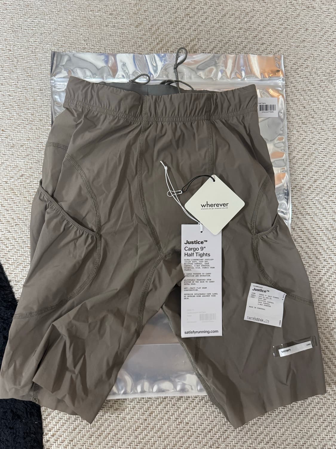 Satisfy Justice Cargo 9 Half Tights サイズ2 Satisfy Justice Cargo 9 Half Tights サイズ2 Satisfy Justice Cargo