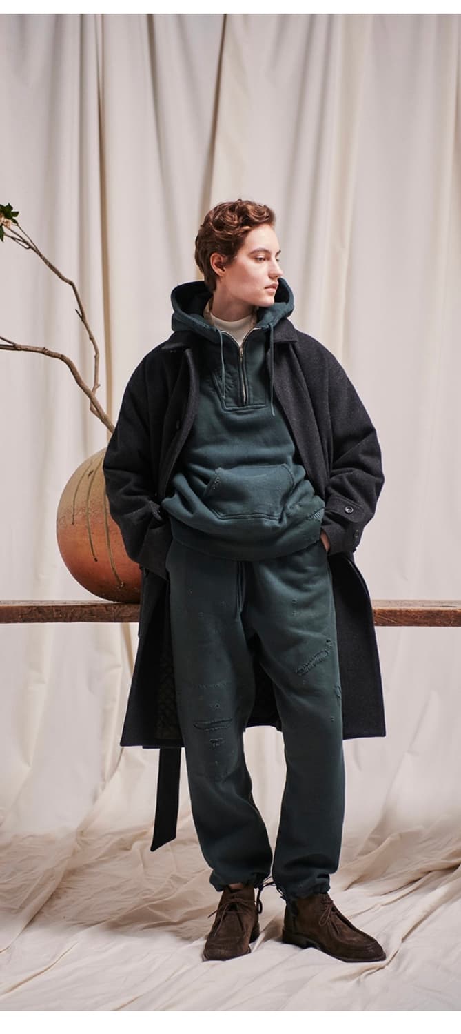 トップス 21AW OLD JOE PATINA COTTON SWEAT HOODIE PATINA COTTON SWEAT HOODIE (SCAR FACE) (222OJ-CT01) | OLD