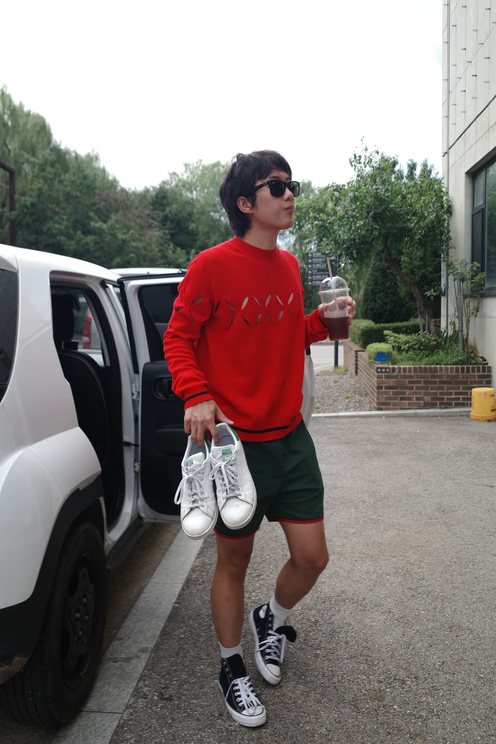 STEFAN COOKE 21awニット STEFAN COOKE slashed knit 21aw