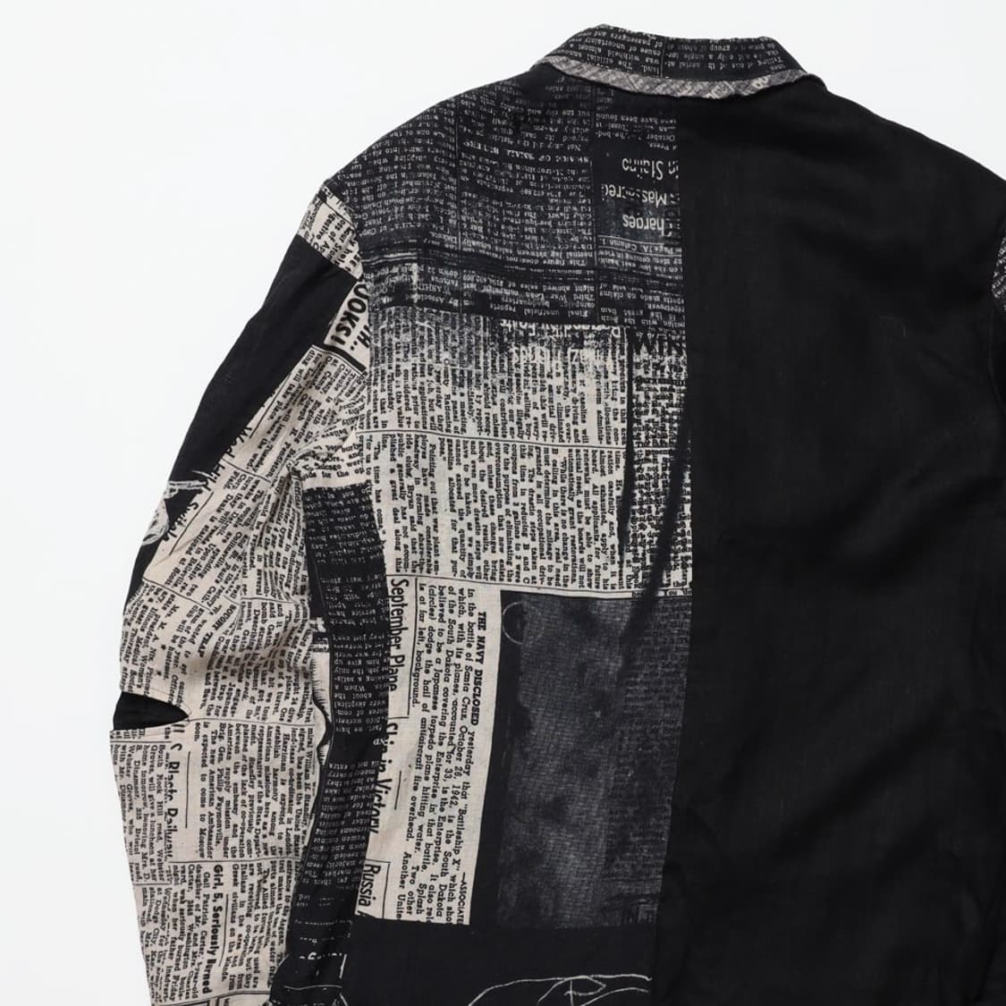 Yohji Yamamoto POUR HOMME 22ss ZIPブルゾン 【公式通販】
