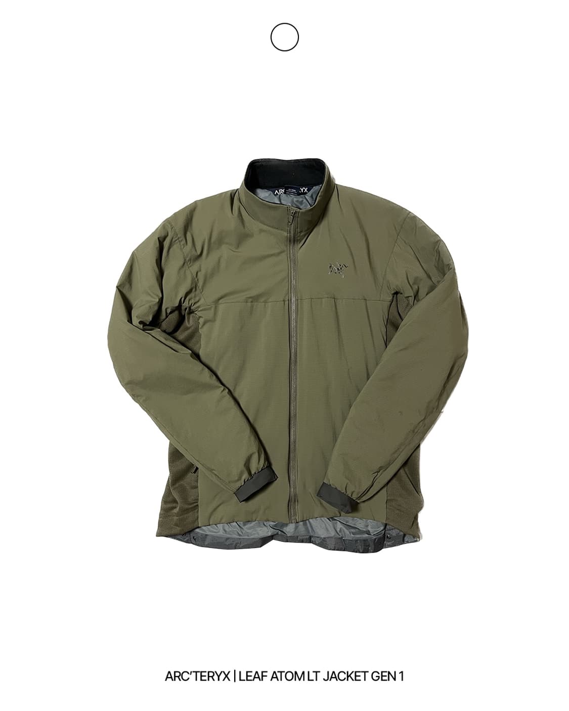ARC'TERYX LEAF ATOM LT JACKET GEN1 リーフ ☆ARC'TERYX LEAF Atom LT