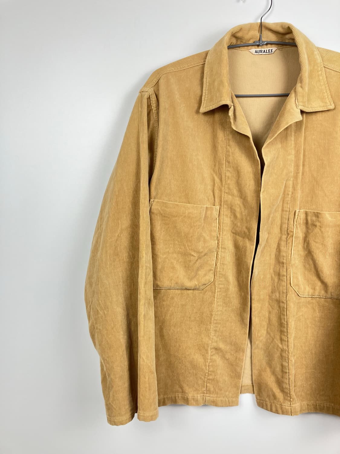 AURALEE WASHED LINEN JACKET 3 AURALEE - Linen and Cotton