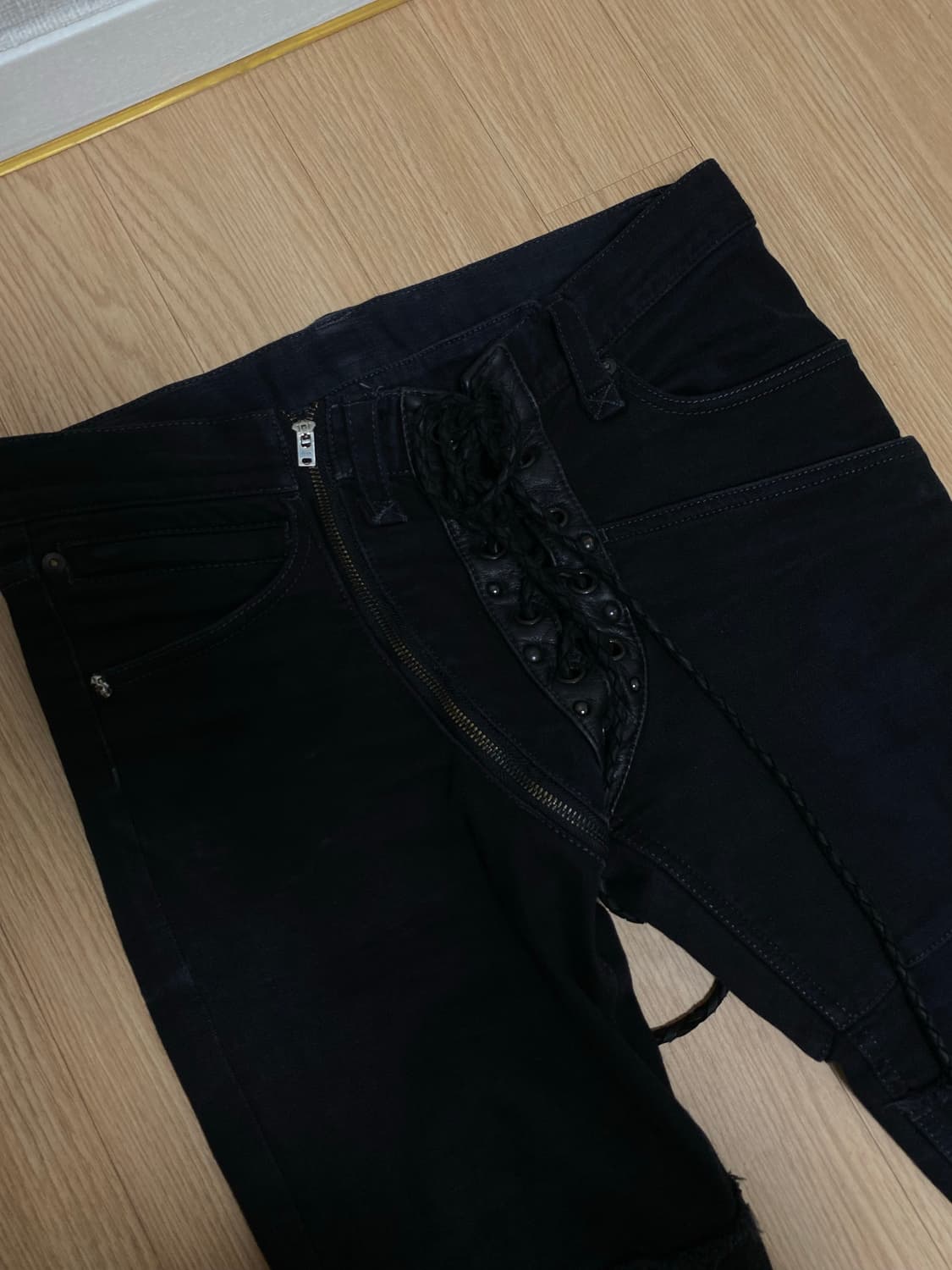 トップス IFSIXWASNINE laceup cut sew IF SIX WAS NINE/LACE UP PT1 – CIRCUS by MANIAC