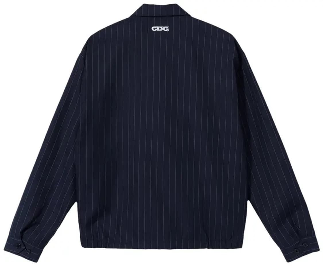 Stussy x CDG Pin Striped Bing Jacket | 후루츠패밀리