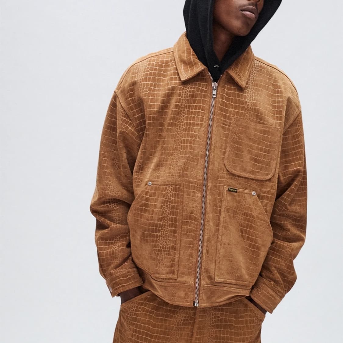 ジャケット・アウター supreme suede work jacket Supreme Suede Work Jacket (FW24) - $498