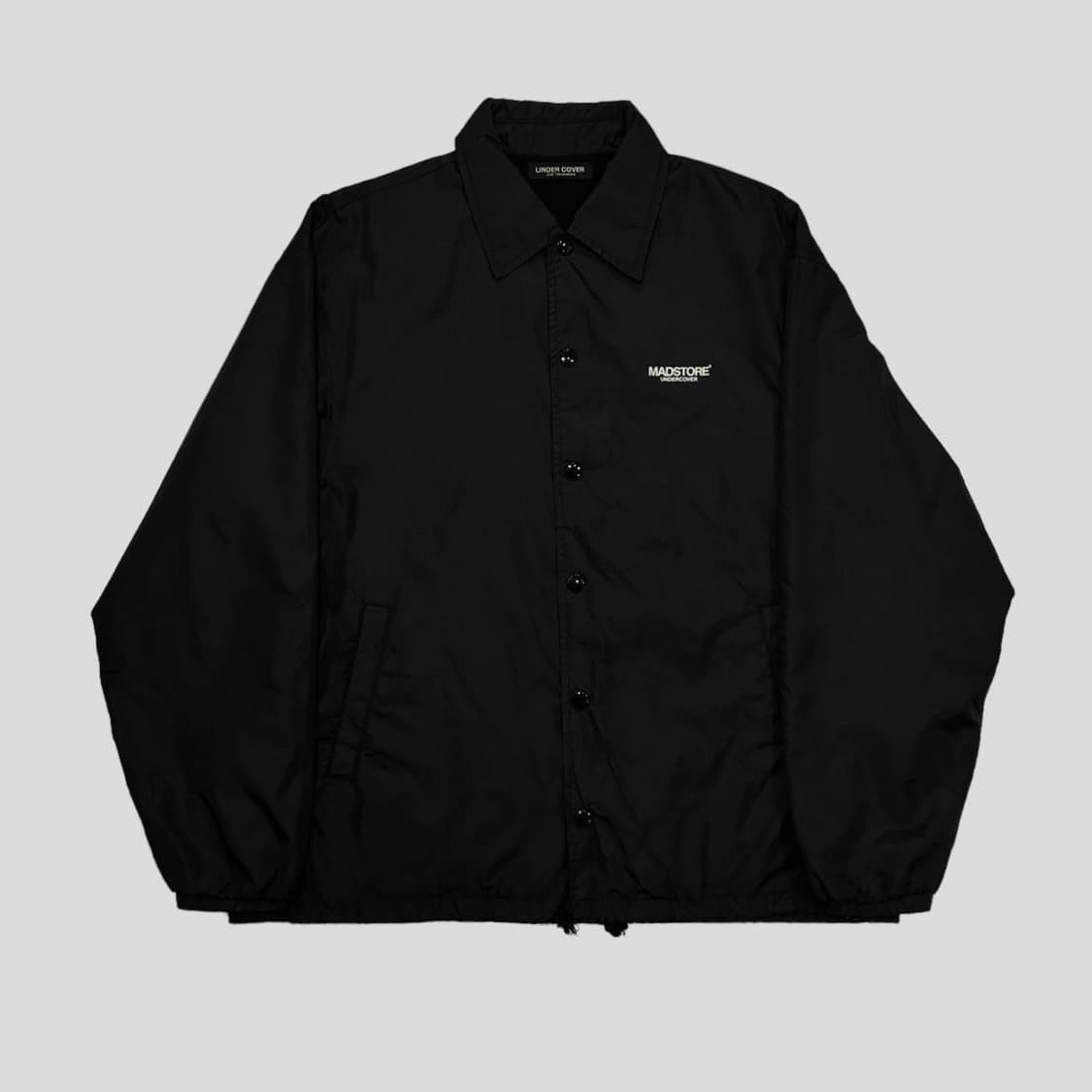 UNDER COVER MAD コーチジャケット ブラック UNDER COVER × MADSTORE コーチジャケット UNDER COVER MAD コーチ