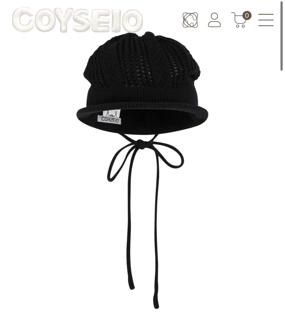 帽子 coyseio DOUBLE TROOPER BEANIE COCOA DOUBLE TROOPER BEANIE COCOA - coyseio