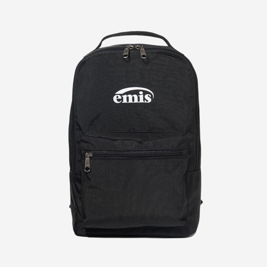 emis☆LOGO MINI BACK PACK-BLACK★大人気★ ☆ Emis ☆ Mini Wappen Pocket Backpack (EMIS/バックパック